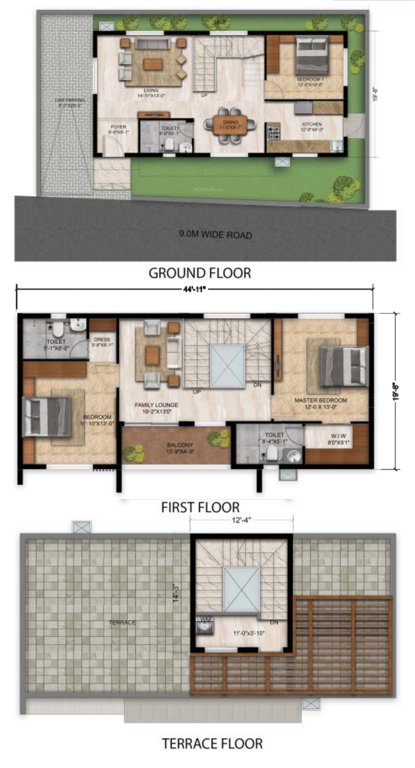  symphony villa Floor Plan Floor Plan