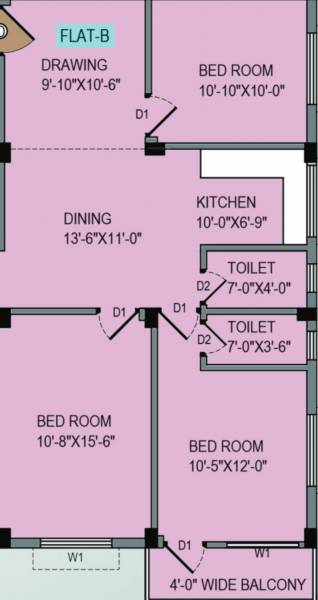  kamalika-apartment Floor Plan Floor Plan