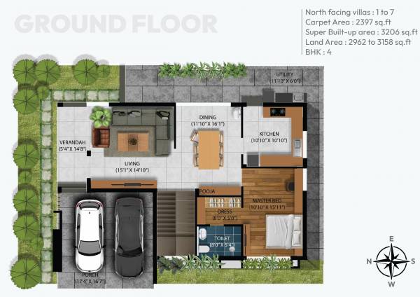 Ground Floor Plan indraprasatha Floor Plan Ground Floor Plan