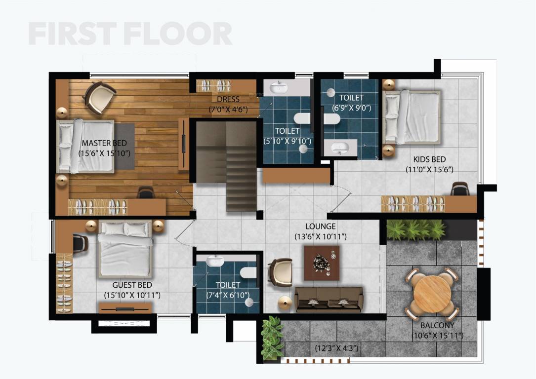 First Floor Plan indraprasatha Floor Plan First Floor Plan