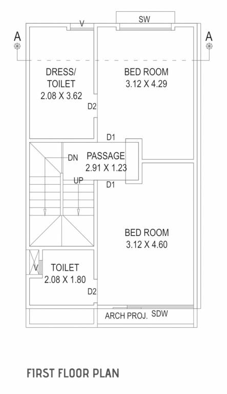  breeze Floor Plan First Floor Plan