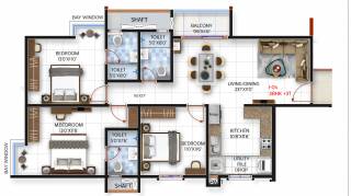 Floor Plan  sbr-one-residence Floor Plan Floor Plan