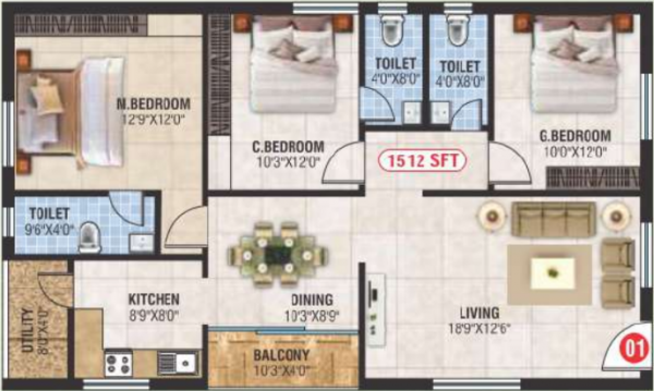  signature Floor Plan Floor Plan