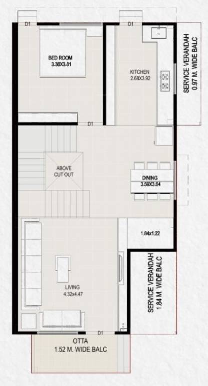  madhav villa Floor Plan Ground Floor Plan