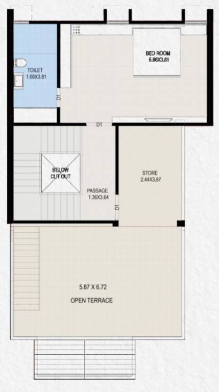  madhav villa Floor Plan Second Floor Plan