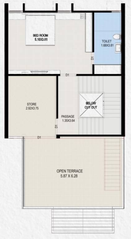  madhav villa Floor Plan Second Floor Plan