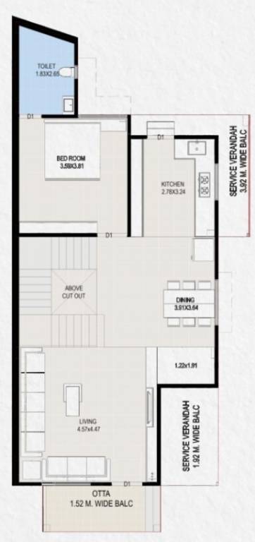  madhav villa Floor Plan Ground Floor Plan