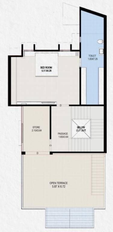  madhav villa Floor Plan Second Floor Plan