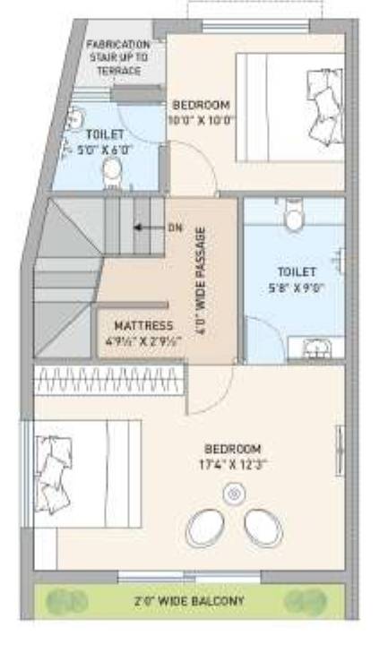 bungalows 2 Floor Plan Floor Plan