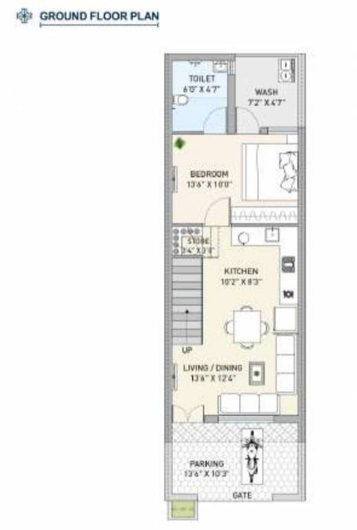 bungalows 2 Floor Plan Ground Floor Plan