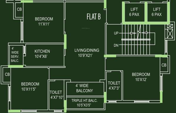  heights Floor Plan Floor Plan