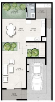  earth-n-sky Floor Plan Terrace Floor Plan