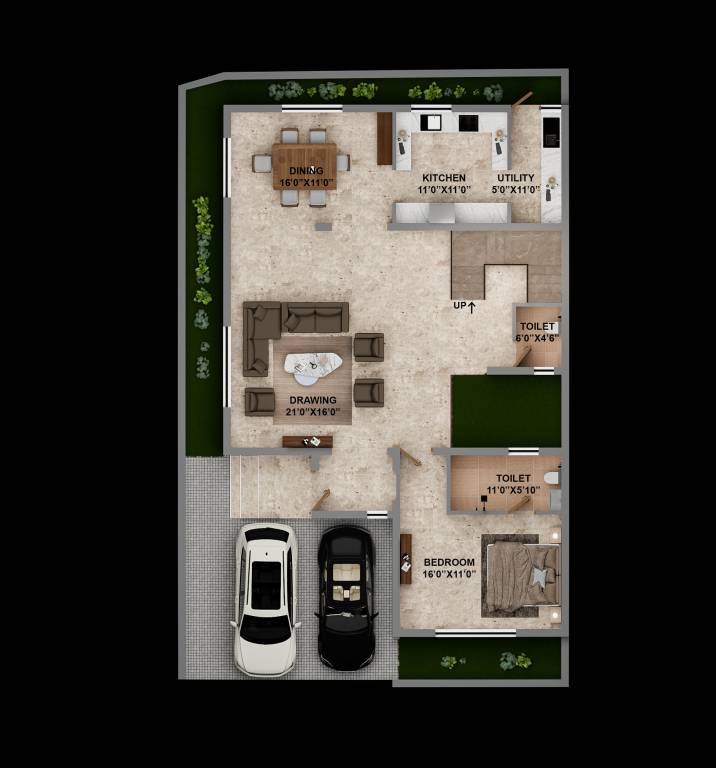 poorna Floor Plan Ground Floor Plan