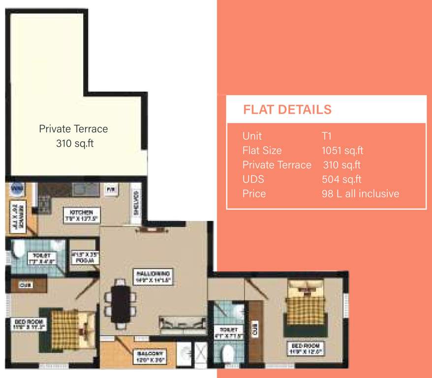  saranga flats Floor Plan Floor Plan