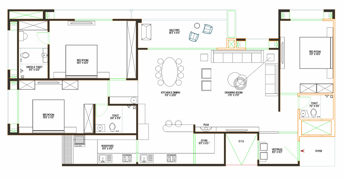  shreedhar shrine Floor Plan Floor Plan
