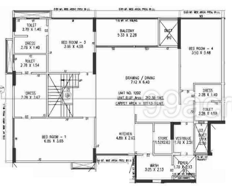  elegance Floor Plan Lower Level Duplex Plan