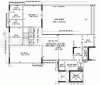 elegance Floor Plan Upper Level Duplex Plan