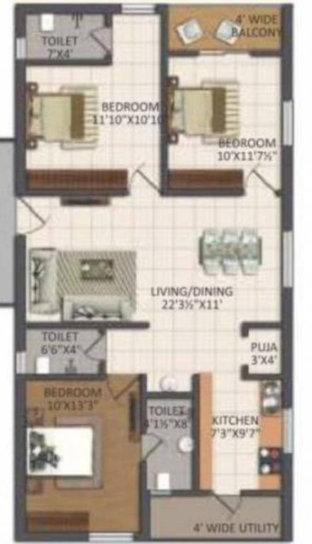 Floor Plan homes khyathi Floor Plan Floor Plan