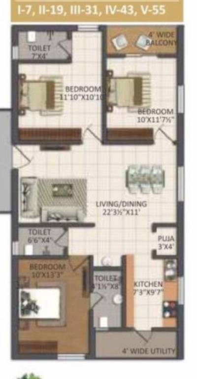 Floor Plan homes khyathi Floor Plan Floor Plan