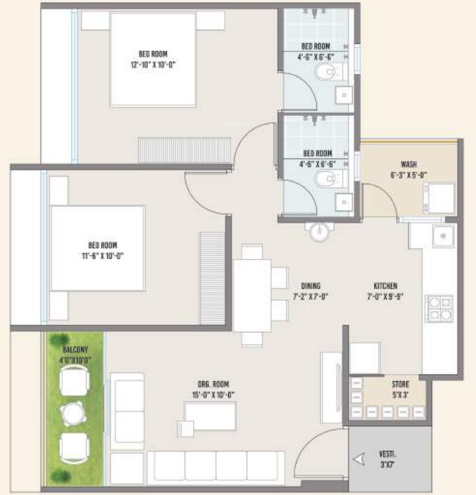 Floor Plan siddhi greens Floor Plan Floor Plan