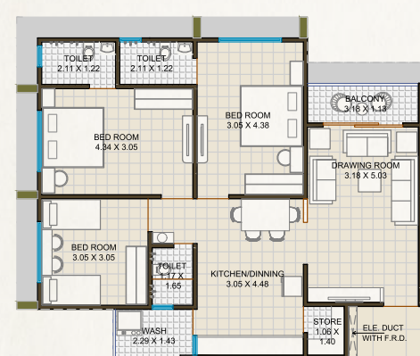Floor Plan aarohi elegance Floor Plan Floor Plan