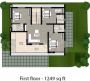  spring-green-villas Floor Plan First Floor Plan