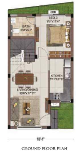  casa grand luxeria Floor Plan Ground Floor Plan