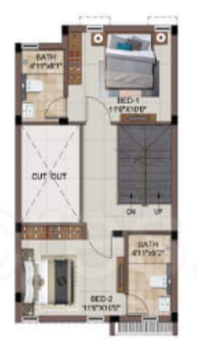  casa grand luxeria Floor Plan First Floor Plan