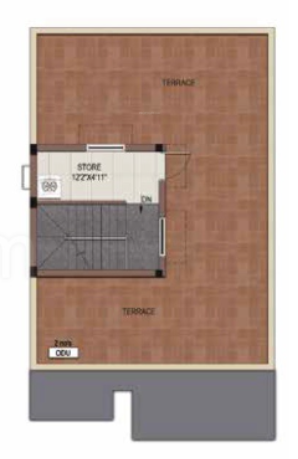 Terrace Floor Plan casa grand luxeria Floor Plan Terrace Floor Plan