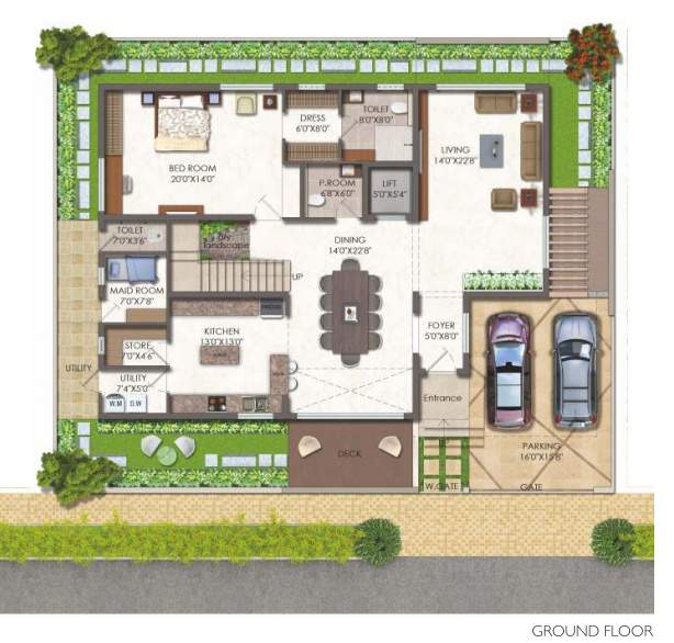  geethika Floor Plan Ground Floor Plan