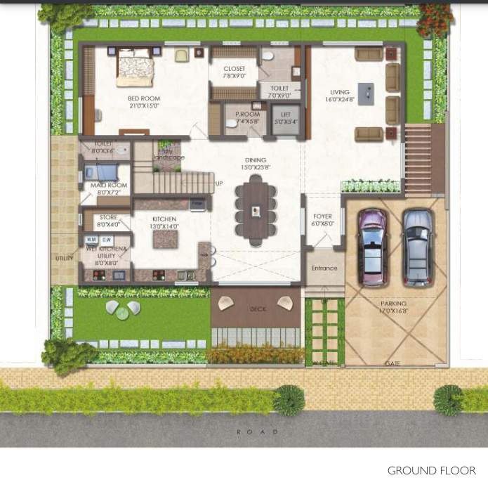  geethika Floor Plan Ground Floor Plan