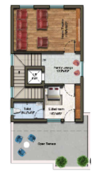 Second Floor Plan the sanctuary Floor Plan Second Floor Plan