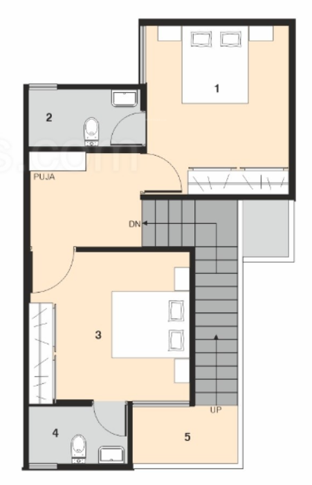 First Floor Plan nirmal sarovar Floor Plan First Floor Plan