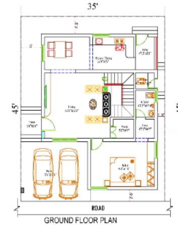  sirila lifespaces phase i Floor Plan Ground Floor Plan