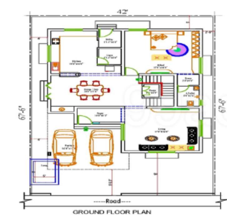  sirila lifespaces phase i Floor Plan Lower Ground Floor Plan