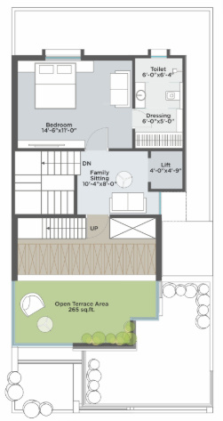 Second Floor Plan shilp-serene Floor Plan Second Floor Plan