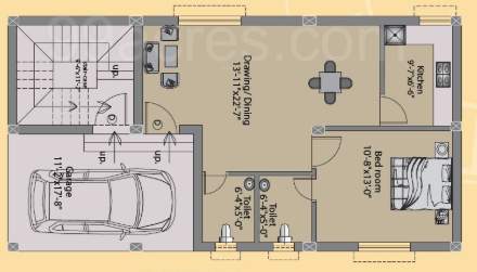  sai bibhuti avenue Floor Plan Ground Floor Plan