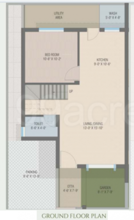  akshar aangan Floor Plan Ground Floor Plan
