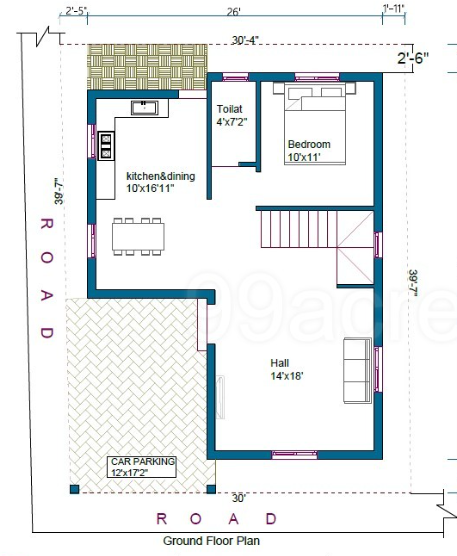  royal villa Floor Plan Ground Floor Plan