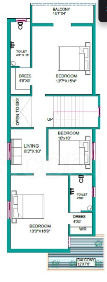 First Floor Plan royal villa Floor Plan First Floor Plan