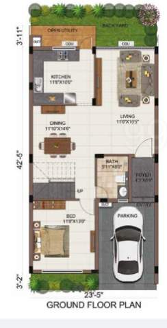  mabelle Floor Plan Ground Floor Plan