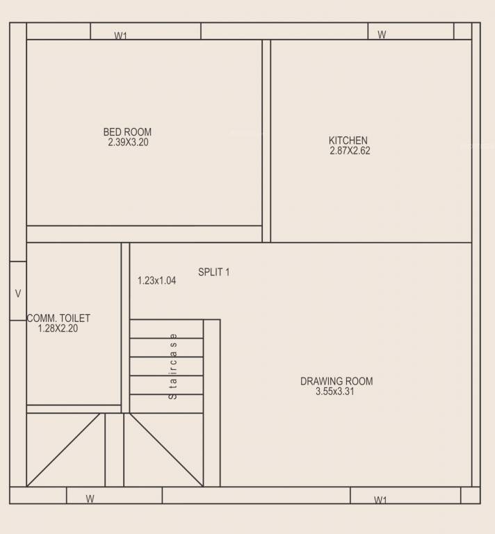  ganga florence Floor Plan Ground Floor Plan