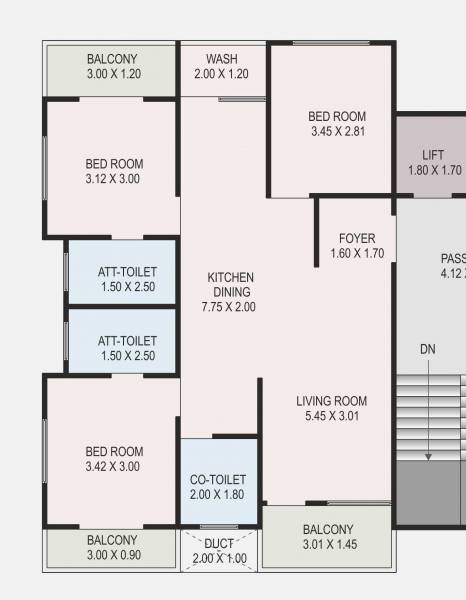 ramaniy-aspire Floor Plan Floor Plan