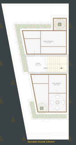  gulmohar-woods Floor Plan Second Floor Plan