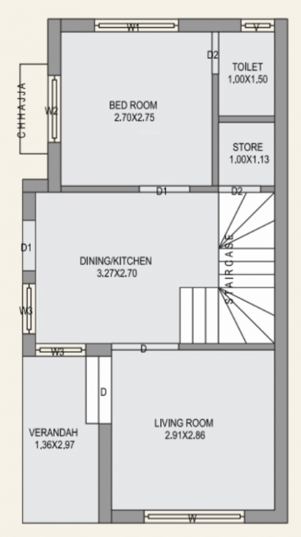  shiv dutt Floor Plan Ground Floor Plan