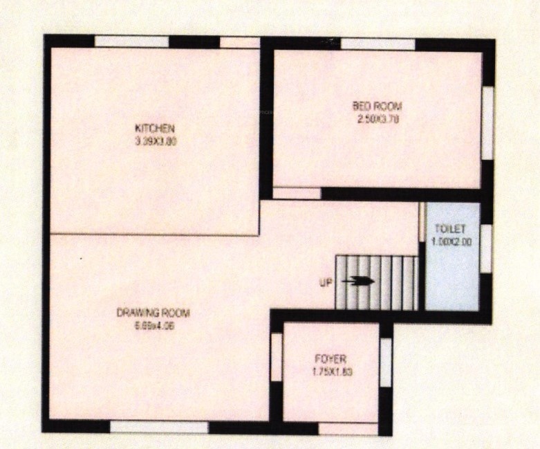  omkar bungalows Floor Plan Ground Floor Plan