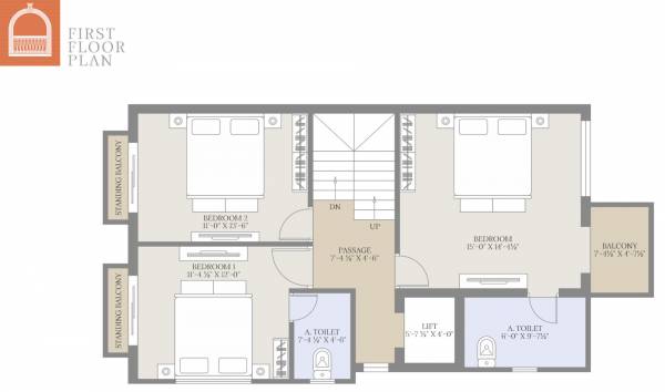  satya-villa Floor Plan First Floor Plan