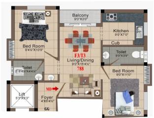 Floor Plan  sri-sai-ram-flat Floor Plan Floor Plan