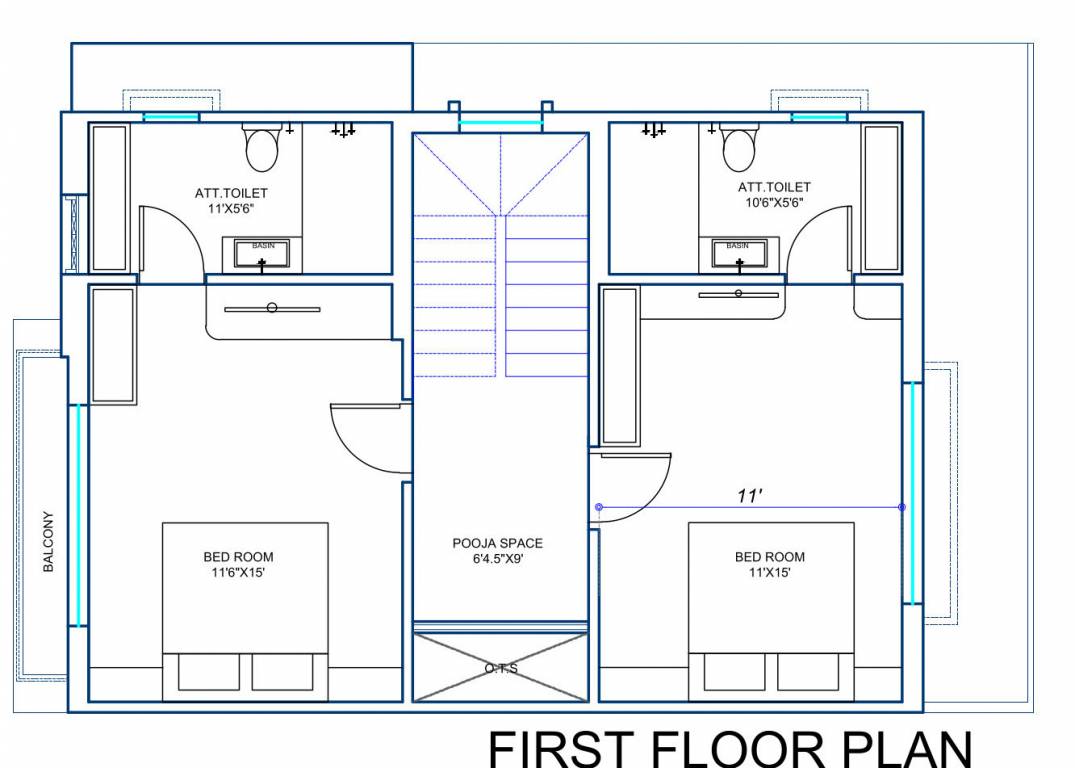 satya alankar Floor Plan First Floor Plan