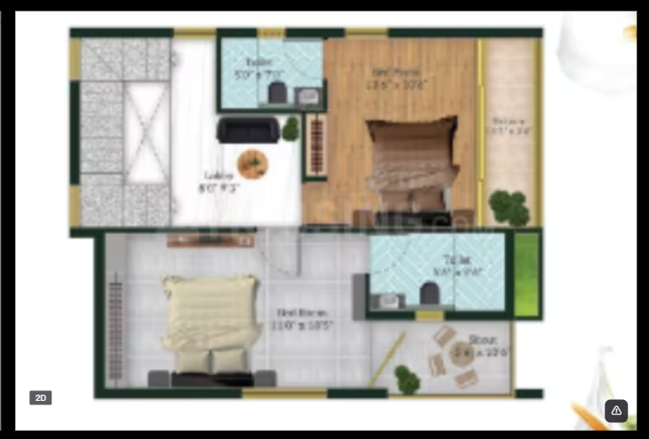  region villas Floor Plan First Floor Plan